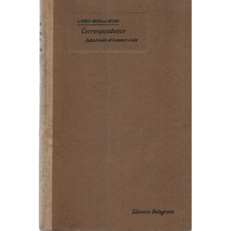 Cours de Correspondance Industrielle et commerciale