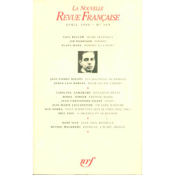 La Nouvelle Revue Française.No 549 -
