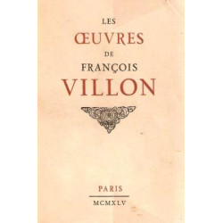 Les Oeuvres de François Villon