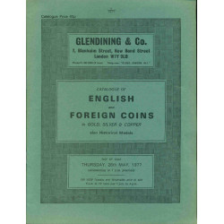 Catalogue of English and foreign coins in gold silver et copper...
