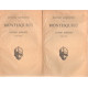 Oeuvres complètes. Lettres Persanes tome 1 et tome 2