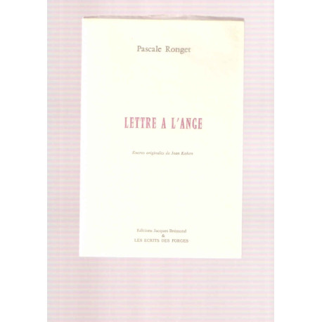 Lettre à l'ange