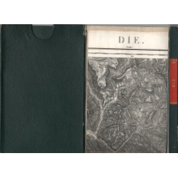 DIE . CARTE 199. Levée par les Officiers du Corps d'Etat Major