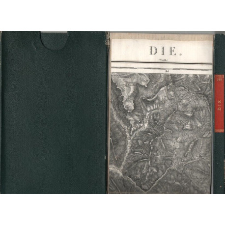 DIE . CARTE 199. Levée par les Officiers du Corps d'Etat Major