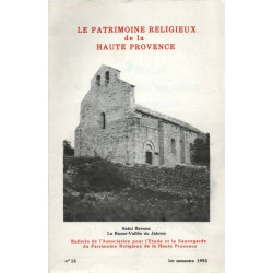 Le patrimoine religieux de la Haute Provence .Saint-Bevons .La...