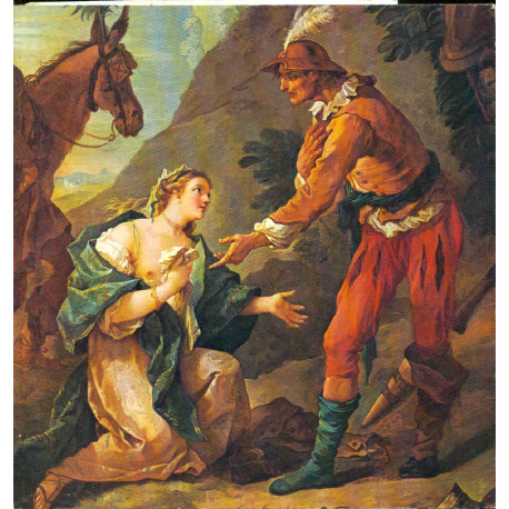 Don Quichotte vu par un peintre du XVIIIe siècle : NATOIRE