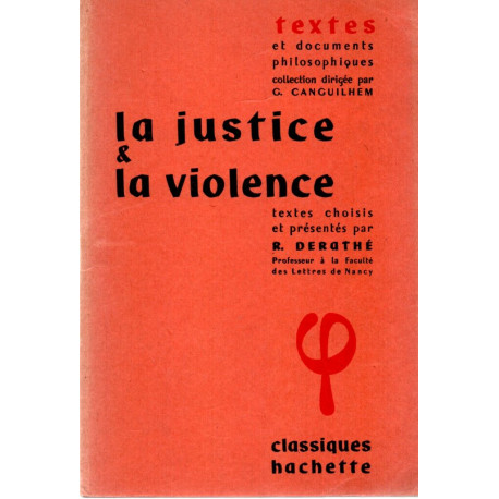 La justice et la violence