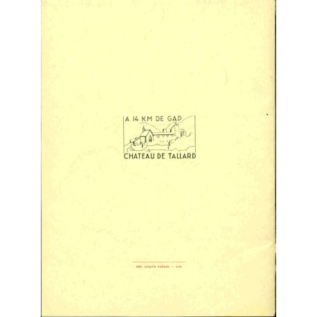 Notice sur le Chateau de Tallard.Huitième edition revue et complétée