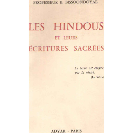 Les Hindous et leurs écritures sacrées
