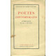 Poètes contemporains . Anthologie de 1900 à nos jours