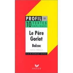 Le Pere Goriot (1835) Balzac. 1