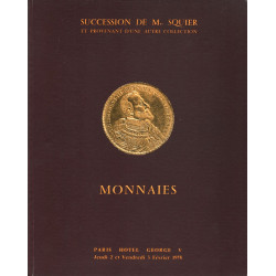 Succession de Monsieur SQUIER et provenenant d'une autre...