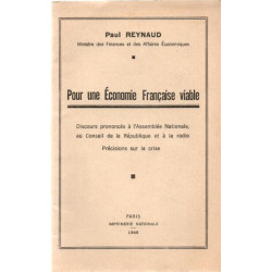 Pour une économie Française viable