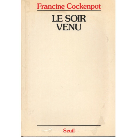 Le Soir venu