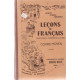 Leçons de français .Grammaire et expressions des Idées