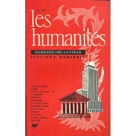 Les Humanités. Classes de Lettres. Sections Modernes.No 7...
