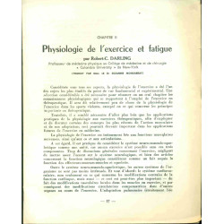 Physiologie de l'exercice et fatigue