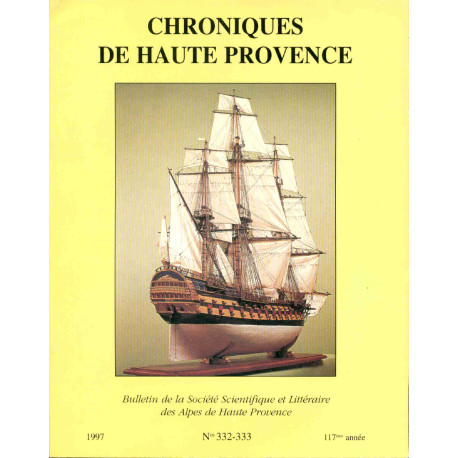 Chroniques de Haute Provence . Bulletin de la société scientifique...