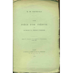 Une pièce d'Or inédite de Raymond IV Prince d'Orange .Tres bon état