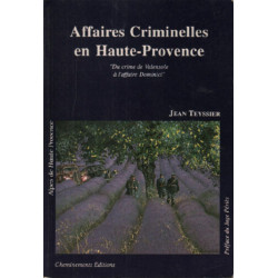Affaires Criminelles en Haute-Provence