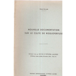 Nouvelle documentation sur le culte de Roquepertuse
