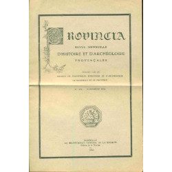Provincia. Revue mensuelle de statistique d'histoire et...