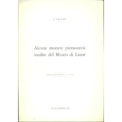 Alcune monete piemontesi inedite del Museo di Lione