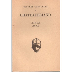 Ouevres complètes de René de Chateaubriand . ATALA-RENE