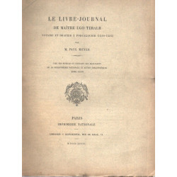 Le livre-Journal de Maître UGO TERALH . Notaire et drapier à...