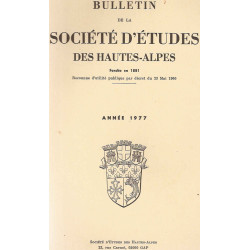 Bulletin de la société d'etudes des Hautes-alpes.1977