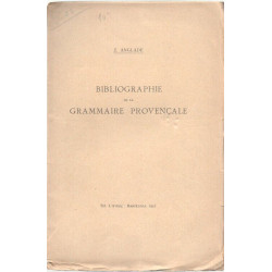 Bibliographie de la Grammaire Provençale