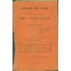 Annales des Hautes-Alpes.Recueil périodique des Archives des...