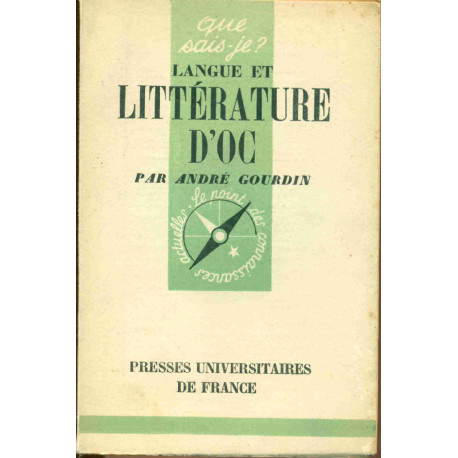 Langue et Littérature d'Oc