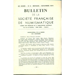 Bulletin de la Société française de numismatique . No 9