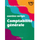 Exercices corrigés.Comptabilité générale
