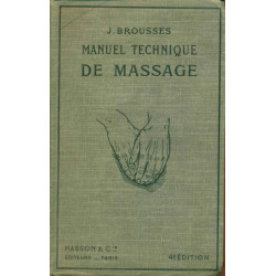 Manuel technique de Massage