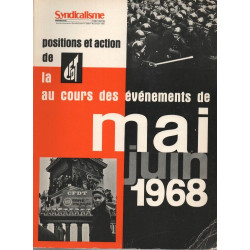 Positions et action de la CFDT au cours des évènements de MAI JUIN...