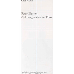 Peter Blatter Golwagmacher in Thun