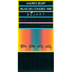 Maurice Béjart Palais des Congrès .1988. Ballet Lausanne