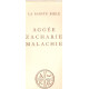 Aggée Zacharie Malachie