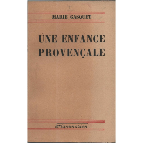 Une enfance provençale
