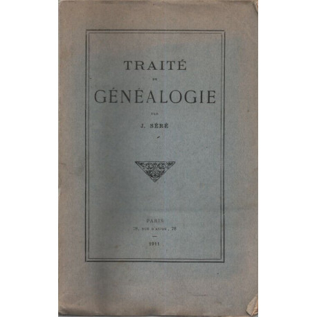 Traité de GENEALOGIE