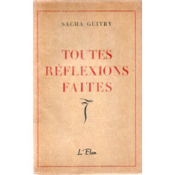 Toutes reflexions faites