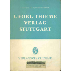 Medizin Naturwissenschaften. Georg Thieme Verlag Stuttgart 1946-1961