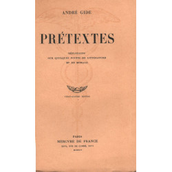 PRETEXTES Reflexions sur quelques points de littérature et de morales