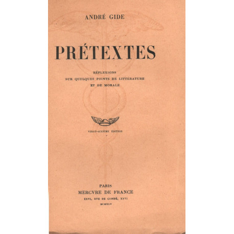 PRETEXTES Reflexions sur quelques points de littérature et de morales