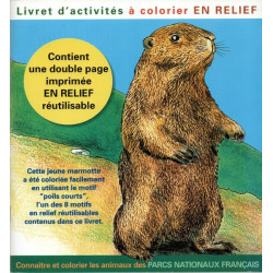 Connaitre et colorier les Animaux des Parcs Nationaux Français...
