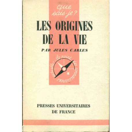 Les origines de la vie