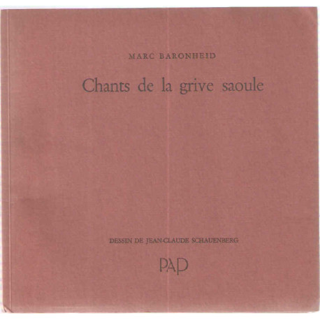 Chants de la grive saoule