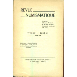 Revue numismatique . VIe série -Tome VI